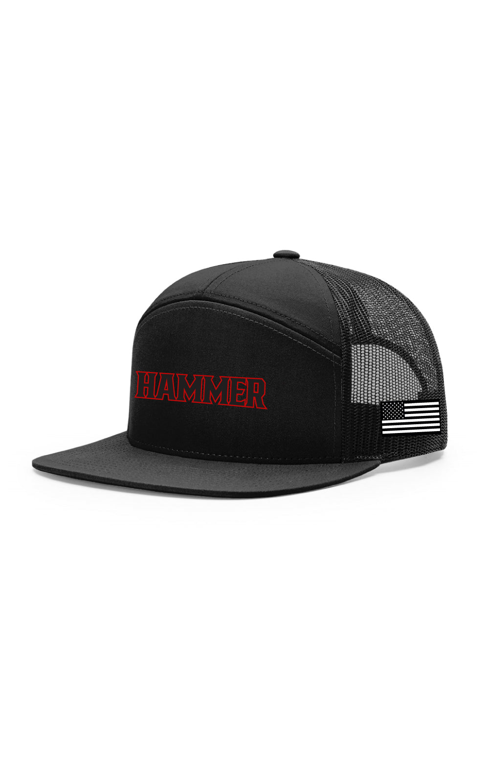 Hammer 7-Panel Flatbill Cap