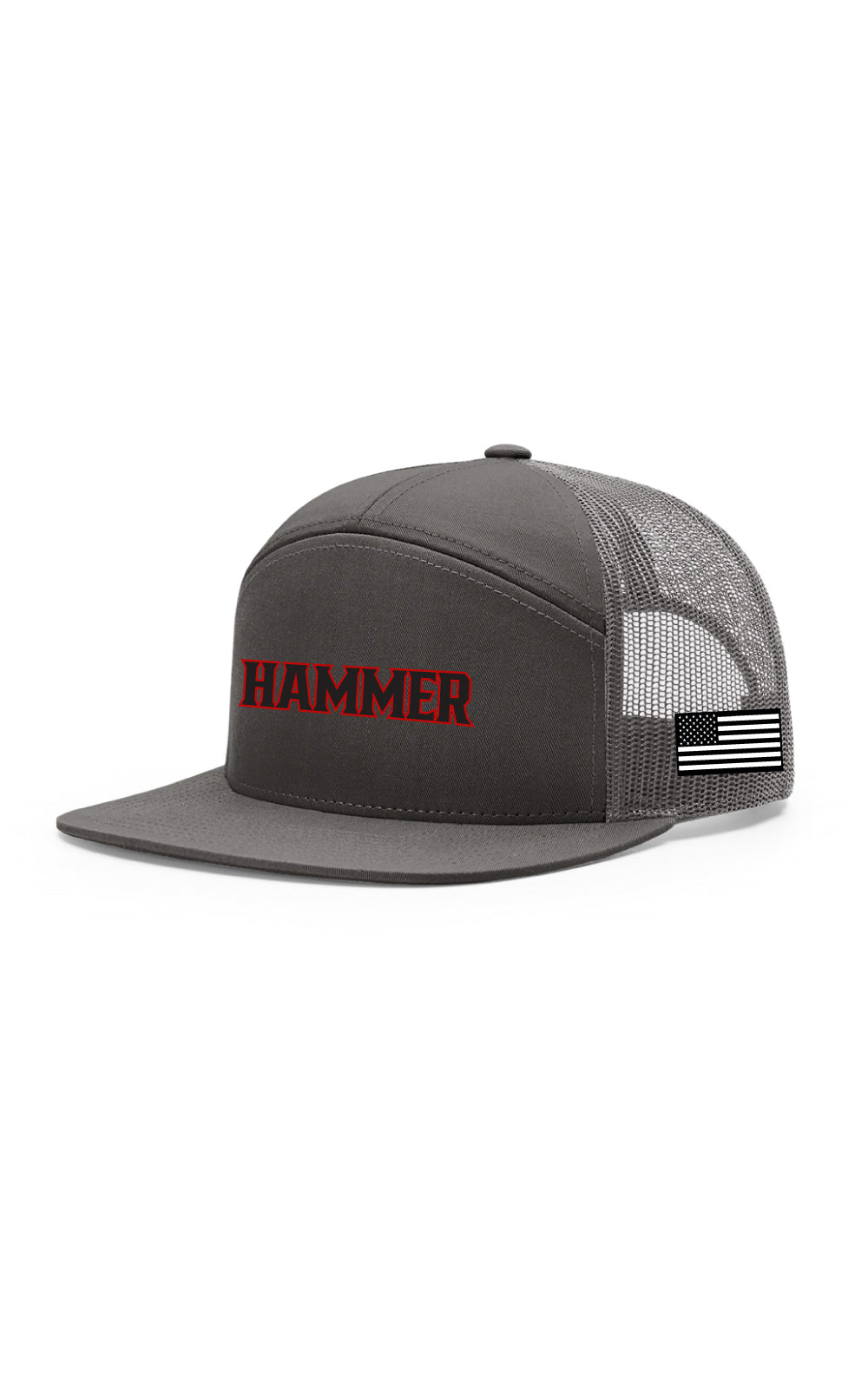 Hammer 7-Panel Flatbill Cap